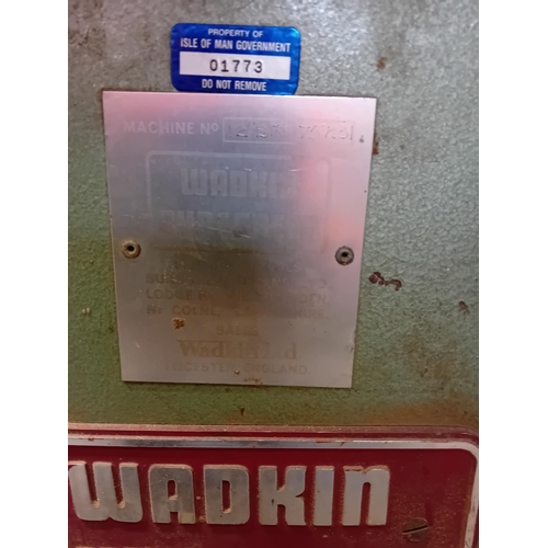 146 - Wadkin Surfacer
VAT ON HAMMER @ 20%