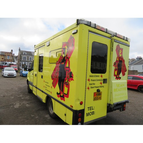 56 - KMN455H
Yellow Mercedes Benz 516CDI Ex Ambulance
First Registered 21.12.2010
Approx 110,000 miles
Ma... 