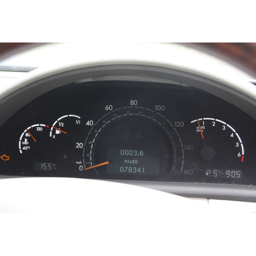 156 - LMN472M
Blue Mercedes CL500 4966cc
First Registered 20.09.2005
Approx 78,341 miles
Auto Petrol
Engin... 