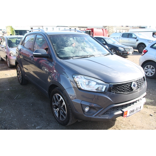 159 - RMN611W
Ssangyong Korando 2.2 ELX 
First Registered 24.03.2016
Approx 33,314 miles
Auto Diesel