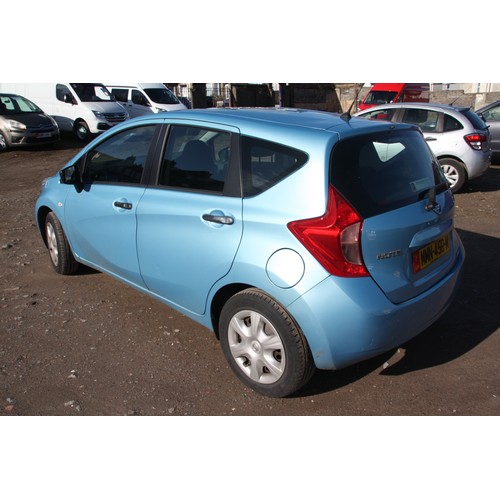 150 - MMN450M
Blue Nissan Note Visia 1461cc
First Registered 16.09.2016
Approx 22,419 miles
Manual Diesel
... 