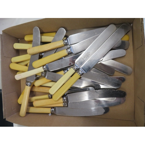 13 - Box of silver plated ware