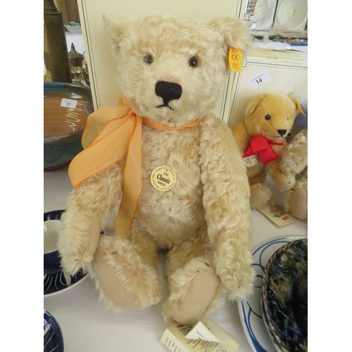 16 - Steiff 1920 classic teddy bear, height 42cm, no. 00683, boxed