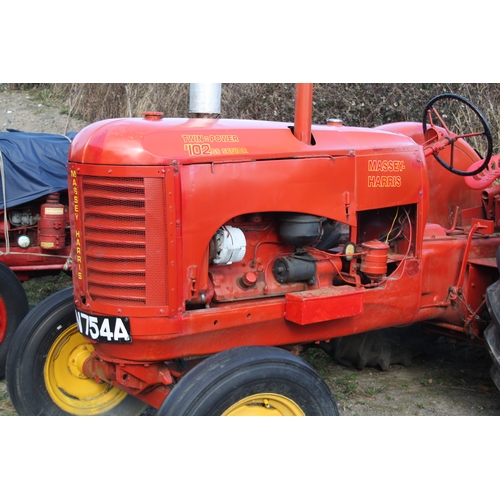 60 - NMN754A
Red Massey Harris Senior Twin Power 102 GS tractor
Circa 1940/50s
SEE MORE INFORMATION FOR V... 