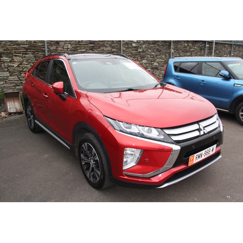 42 - AMENDED LOT -SEE MILEAGE
RMN966W
Red Mitsubishi Eclipse Cross 1499cc
First Registered 13.06.2018
App... 
