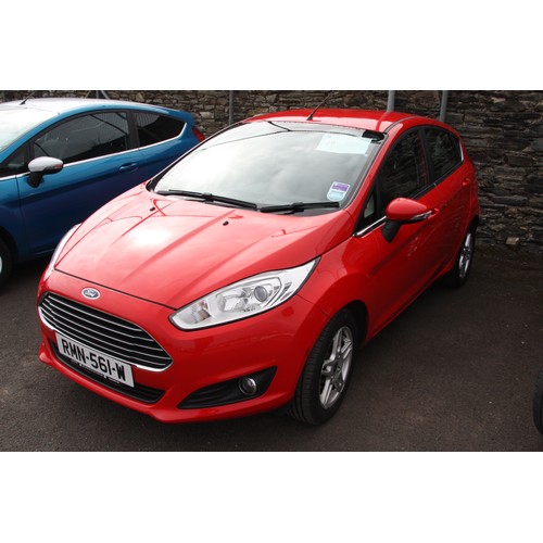 49 - RMN561W
Red Ford Fiesta Zetec 998cc
First Registered 01.09.2013
Approx 99,000 miles
Manual Petrol
Ta... 