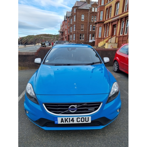 4 - AK14COU
Blue Volvo V40 R-Design 1.6D D2
First Registered 17.07.2014
Approx 113,000 miles
Manual Dies... 
