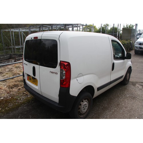 1 - KMN236D
White Citroen Nemo 1399cc
First Registered 23.06.2010
Approx 100,000 miles
Manual Diesel
VAT... 