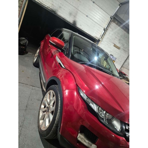 19 - PMN815R
Red Range Rover Evoque PR-LUX SD4 2179cc
First Registered 12.09.2012
Approx 130,000 miles
Au... 