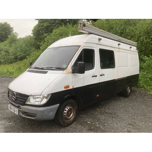 24 - RMN556E
White Mercedes Sprinter 311 CDI 2151cc
First Registered 24.07.2003
Approx 210,000 miles
Manu... 