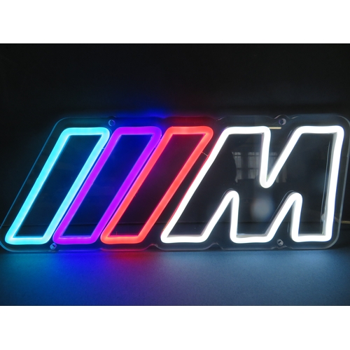 28 - Light up BMW M Sport sign
approx 40 X 15cms