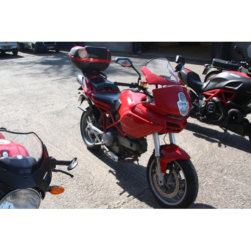 44 - 982-PMN
Red Ducati Multisrada 04 992cc
First Registered 18.08.2003
Approx 15,755 miles
Petrol
Back b... 