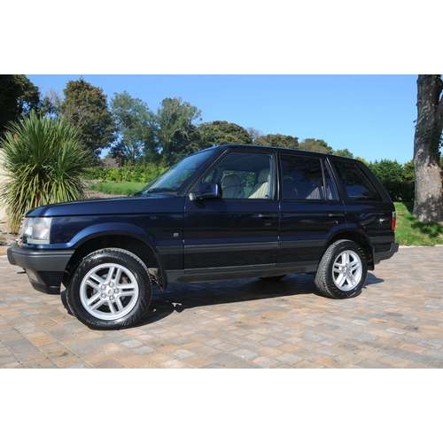 56 - DMN110P
Blue Range Rover Vogue 4556cc
First Registered 24.03.2000
Approx 134,000 miles
Auto Petrol
R... 