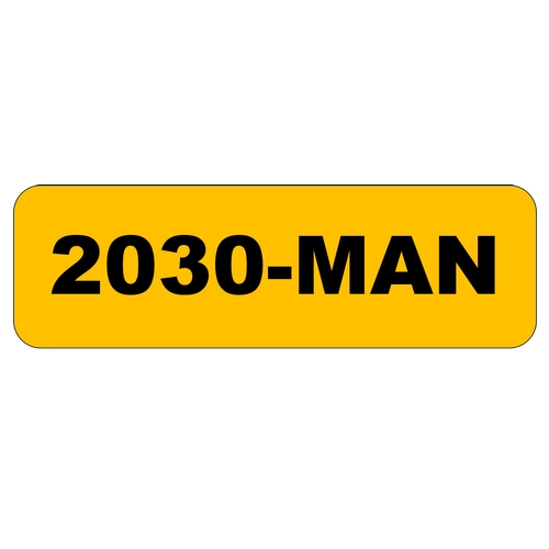 58 - On Cherished Registration 2030-MAN