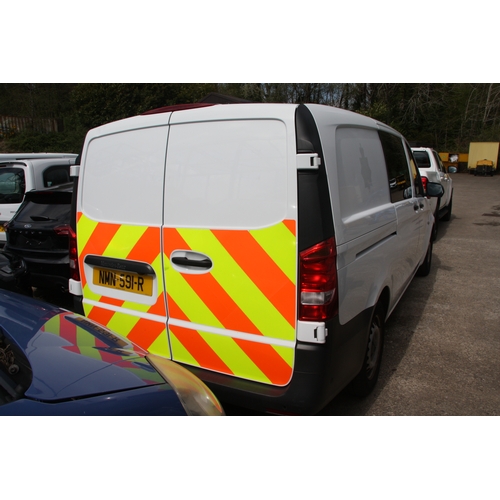 79 - NMN591R
White Mercedes Vito 114 crew cab van
First Registered 15.05.2019
Approx 172,000 miles
Auto D... 
