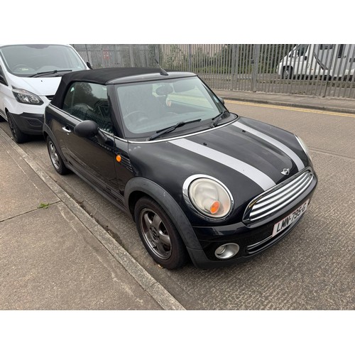 14 - LMN795G
Black Mini One Convertible 1598cc
First Registered 28.05.2010
Approx 72,000 miles
Manual Pet... 