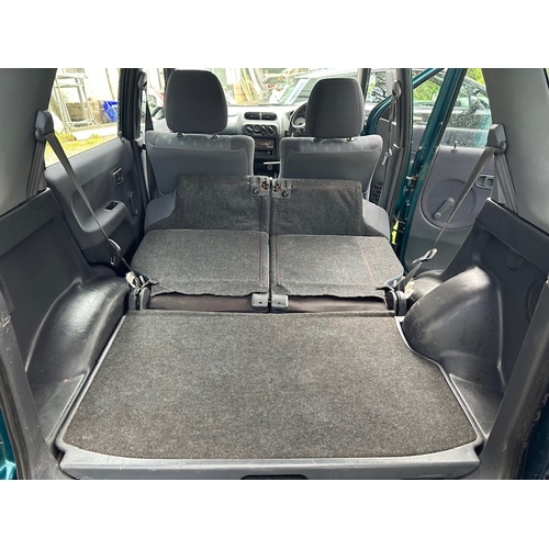 86 - JMN797H
Green Daihatsu Terios Tracker 4X4 1298cc
First Registered 31.03.2004
Approx 62,975 miles
Man... 