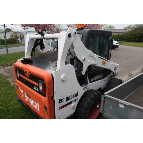 114 - Bobcat S530 skid steer
Circa 2014
No High Flow
VAT ON HAMMER @ 20%