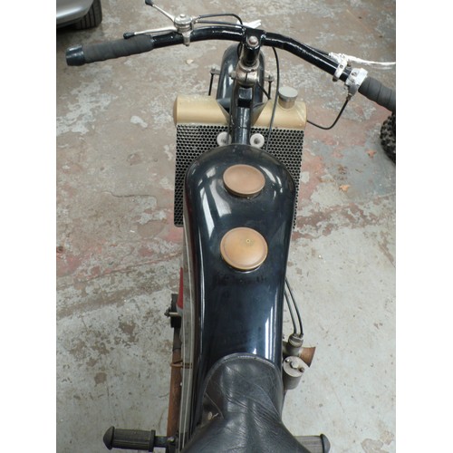 48 - TMN497
Scott Flying Squirell 500cc
Circa 1927
Petrol
Engine no FZ8691
Together with old registration... 