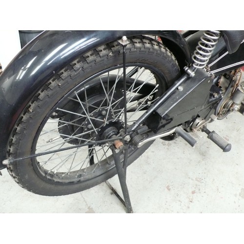 48 - TMN497
Scott Flying Squirell 500cc
Circa 1927
Petrol
Engine no FZ8691
Together with old registration... 