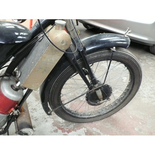 48 - TMN497
Scott Flying Squirell 500cc
Circa 1927
Petrol
Engine no FZ8691
Together with old registration... 