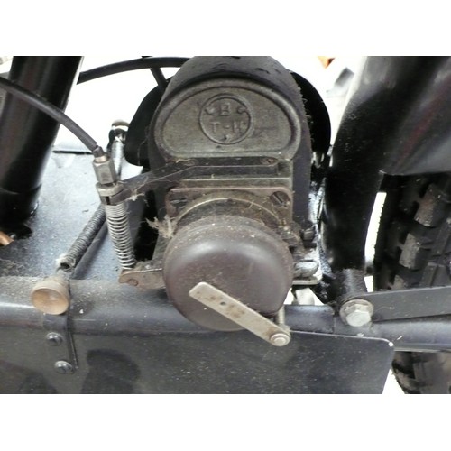 48 - TMN497
Scott Flying Squirell 500cc
Circa 1927
Petrol
Engine no FZ8691
Together with old registration... 