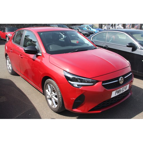 23 - PMN113W
Red Vauxhall Corsa SE 1199cc
First Registered 19.10.2020
Approx 37,000 miles
Manual Petrol