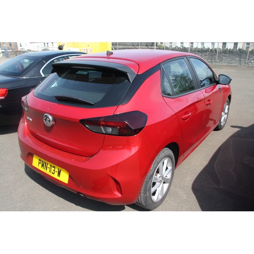 23 - PMN113W
Red Vauxhall Corsa SE 1199cc
First Registered 19.10.2020
Approx 37,000 miles
Manual Petrol