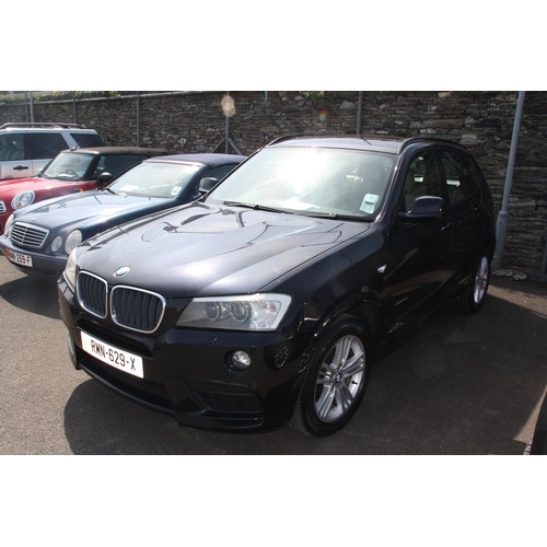 11 - RMN629X
Black BMW X3 Estate XDrive M Sport 1995cc
First Registered 07.09.2011
Approx 57,324 miles
Di... 