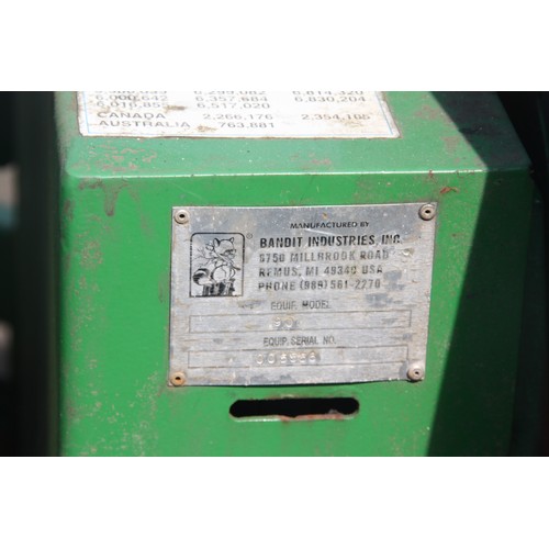 111 - BANDIT CHIPPER
SEEMS TO BE WORKING WELL
VAT ON HAMMER @ 20%