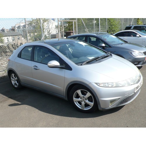 18 - RMN202Y
Silver Honda Civic i-VTEC 1799cc
First Registered 09.07.2008
Approx 68,000 miles
Manual Petr... 