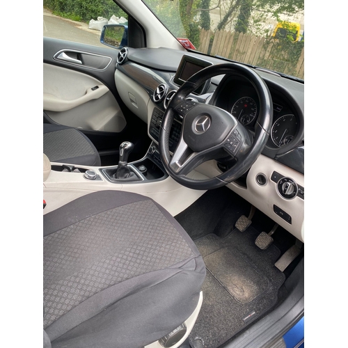 84 - LMN894E
Blue Mercedes B180 Blue Efficiency SE 1595cc
First Registered 30.01.2012
Approx 76,000 miles... 