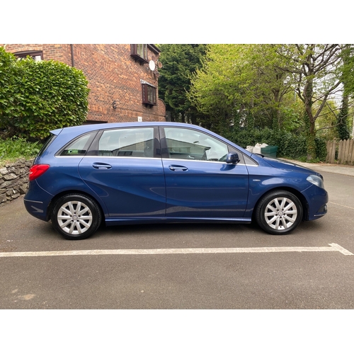 84 - LMN894E
Blue Mercedes B180 Blue Efficiency SE 1595cc
First Registered 30.01.2012
Approx 76,000 miles... 