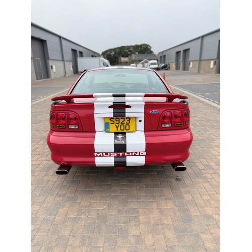 35A - UK Registered
S923Y00
Ford Mustang GT SN95 SALEEN 3.8L V6
First Registered 1988
Approx 27,000 miles
... 
