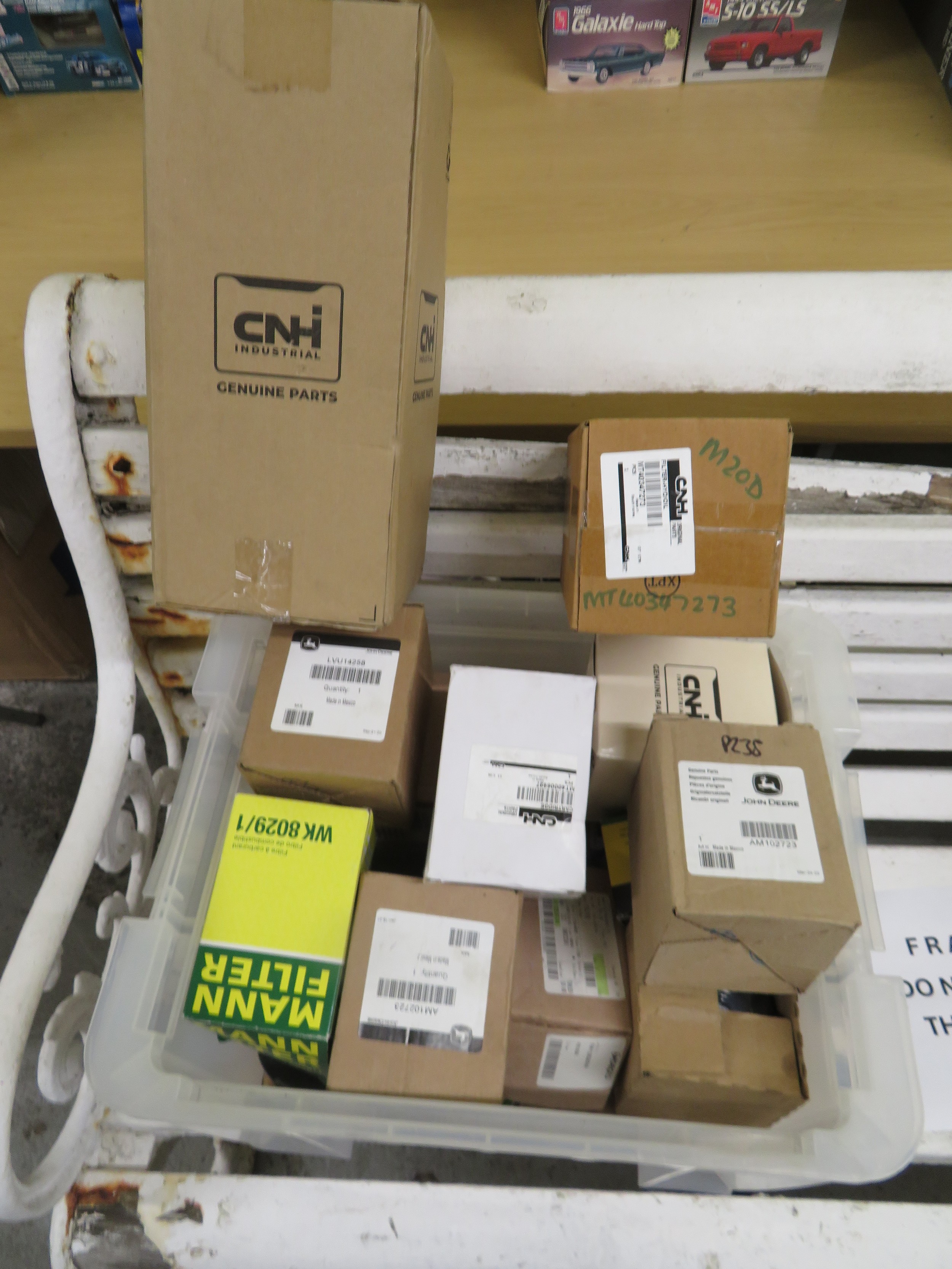 Box of assorted filters VAT ON HAMMER @ 20%