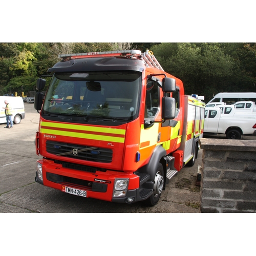 43 - LOT AMENDED SEE MILEAGE
TMN426B
Volvo FL-280 7.2lt Fire Engine
First Registered 06.02.2008
Approx 27... 