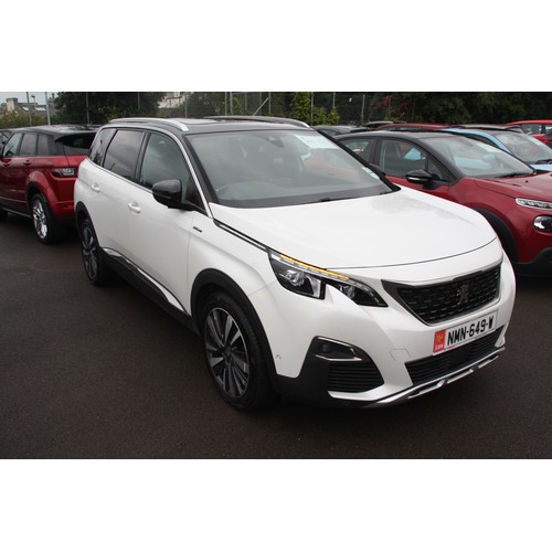 75 - NMN649W
Peugeot 5008 PureTech GT Line 1200cc
First Registered 23.10.2019
Approx 72,000 miles
Petrol ... 