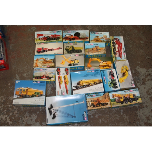 77 - Collection of small Kibri model kits - heavy machinery
SELLING FOR HOSPICE ISLE OF MAN
