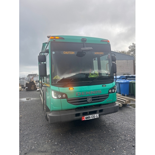 97 - MMN106G
Dennis Eagle Elite Refuse Bin Wagon
First Registered 17.02.2016
Approx 101,323 km
Auto
VAT O... 