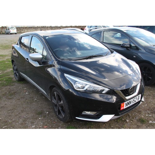 85 - NMN152B
Black Nissan Micra Tekna 898cc
First Registered 31.03.2017
Approx 47,270 miles
Petrol Manual