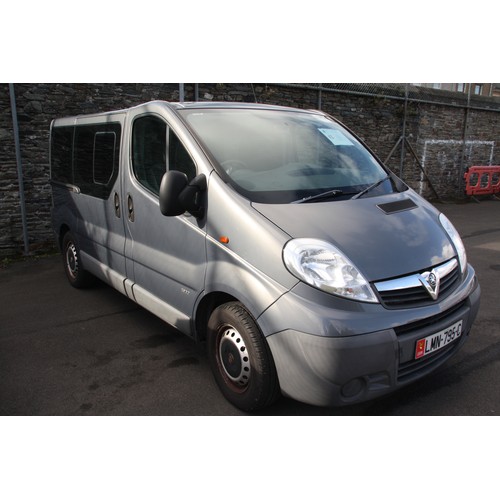 62 - LMN795C
Grey Vauxhall Vivaro Combi SWB 1995cc Mini bus
First Registered 17.01.2013
Approx 52,298 mil... 