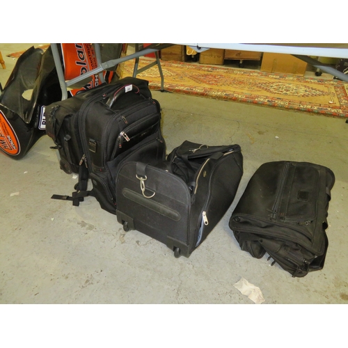 265 - Collection of luggage including Tumi