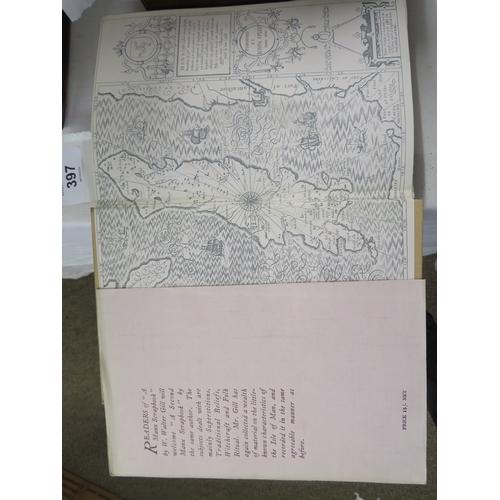 397 - A second Manx scrap book by W Walter Gill with dust cover