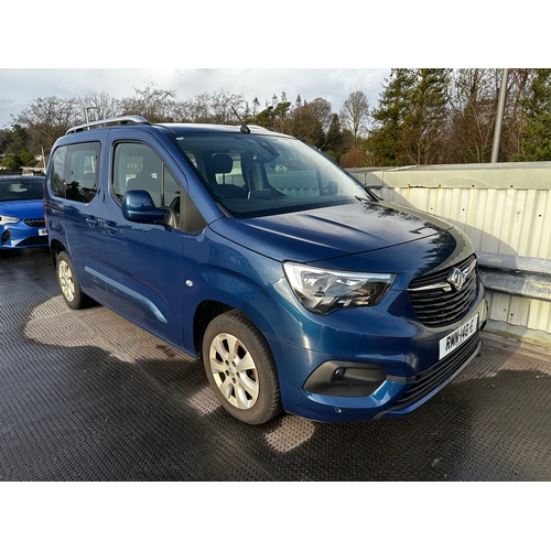 102 - RMN146E
Blue Vauxhall Combo Life Energy 1199cc
First Registered 13.07.2020
Approx 38,000 miles
Manua... 
