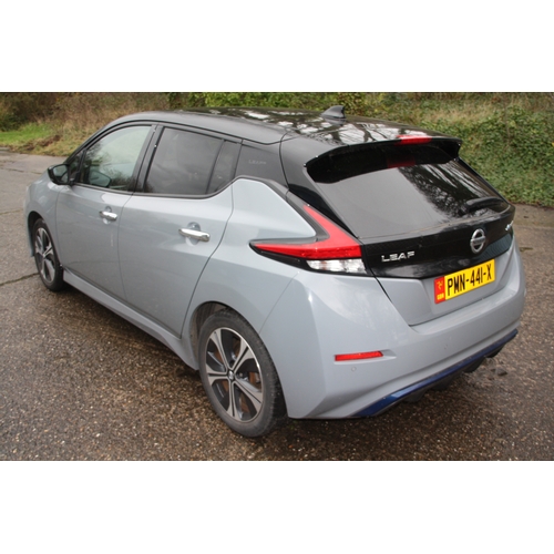 104 - LOT AMENDED SEE MILEAGE
PMN441X
Grey Nissan Leaf 10 
First Registered 30.06.2021
Approx 24,000 miles... 