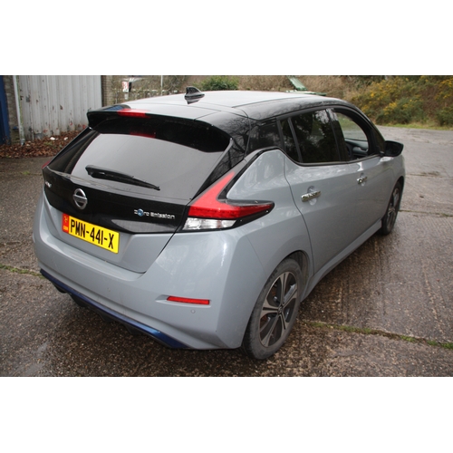 104 - LOT AMENDED SEE MILEAGE
PMN441X
Grey Nissan Leaf 10 
First Registered 30.06.2021
Approx 24,000 miles... 