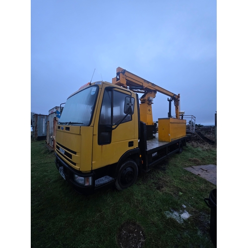 115 - MMN344X
Yellow Iveco Ford Cherry picker
First Registered 20.04.2001
Approx 24,522 miles
Manual Diese... 