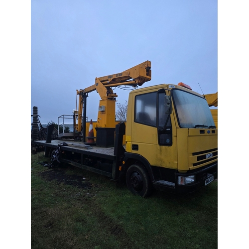 115 - MMN344X
Yellow Iveco Ford Cherry picker
First Registered 20.04.2001
Approx 24,522 miles
Manual Diese... 