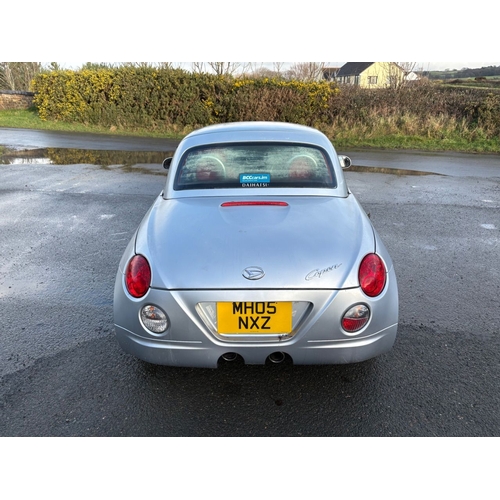 101 - MH05NXZ
(UK Registered)
Silver Daihatsu Copen Convertible 659cc
First Registered 08.07.2005
Approx 3... 
