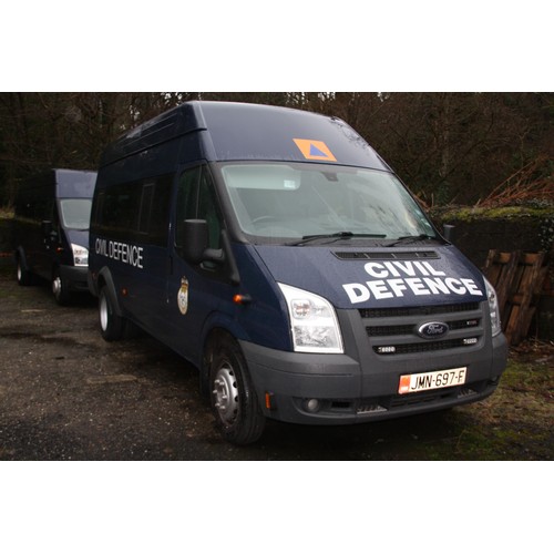 117 - JMN697F
Blue Ford Transit 2402cc mini bus
First Registered 31.03.2008
Approx 24,613 miles
Manual Die... 